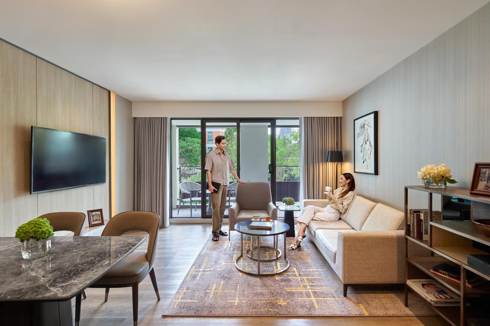 Marriott Executive Apartments, Bangkok Townhall Sukhumvit Dış mekan fotoğraf