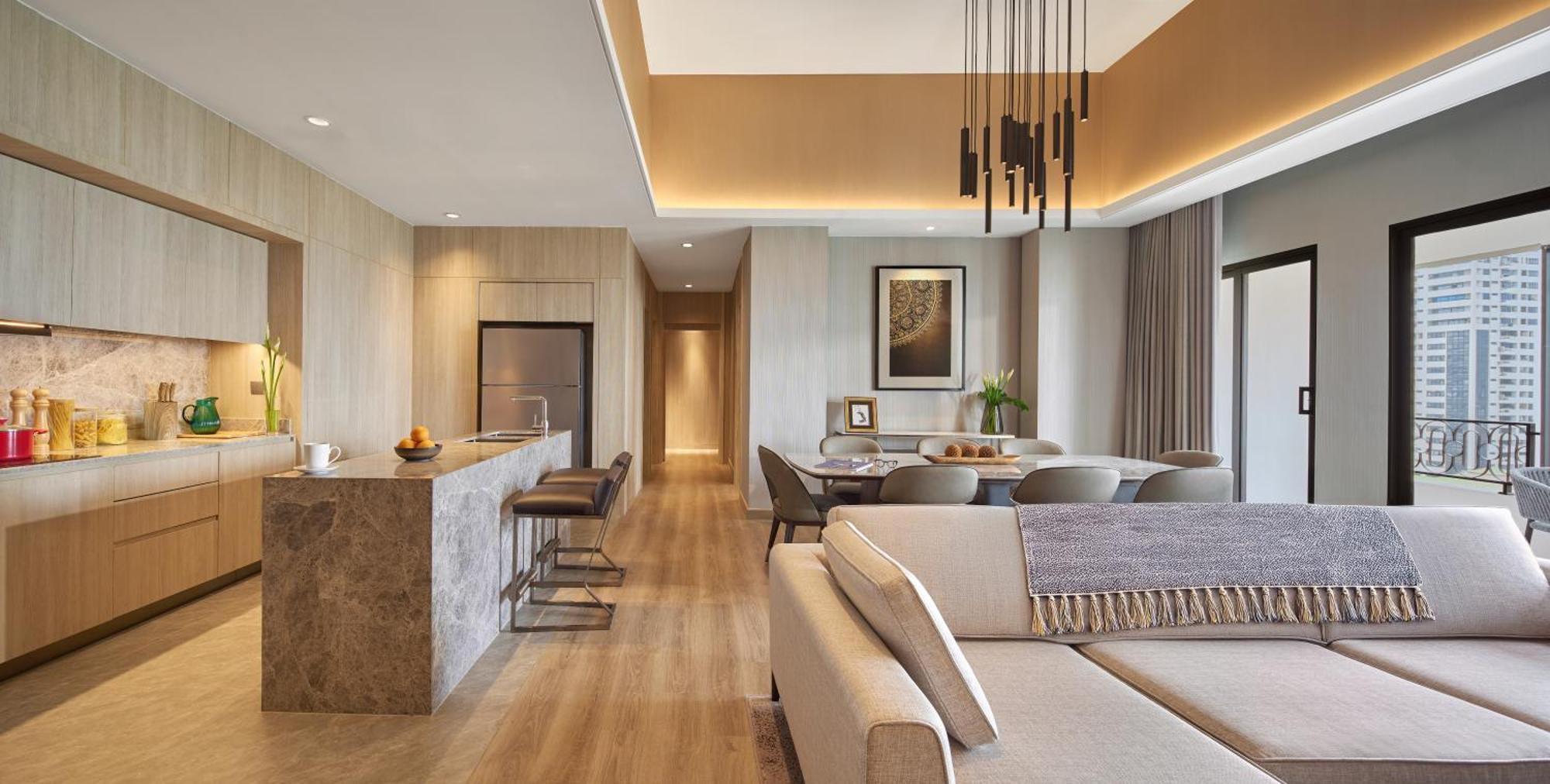 Marriott Executive Apartments, Bangkok Townhall Sukhumvit Dış mekan fotoğraf